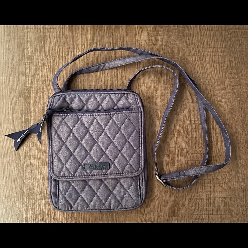 Vera Bradley Mini Hipster Moonlight Navy Pattern